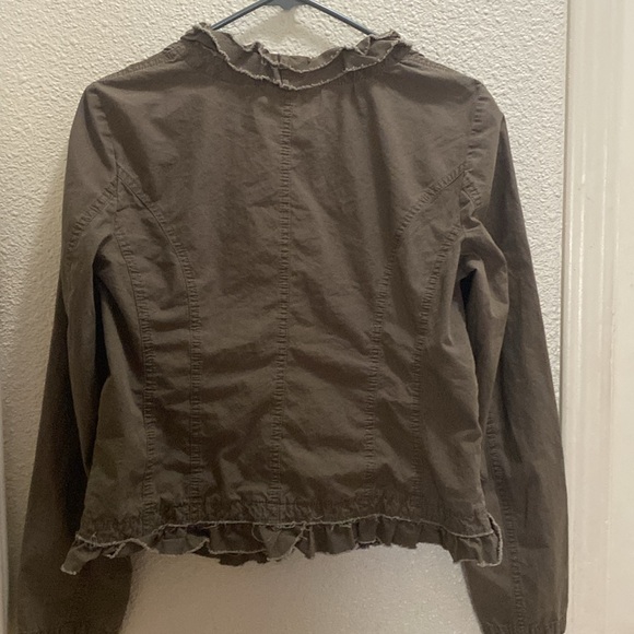 LOFT Army green Jacket, light weight. Size small - Picture 5 of 5